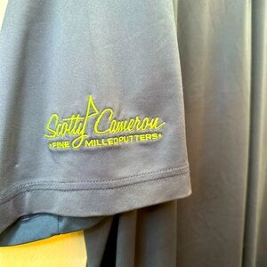Men's Peter Millar golf polo sz XL - Scotty Cameron logo
